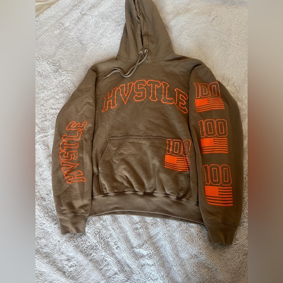 Brown Graphic Hoodie - Picture 2 of 11